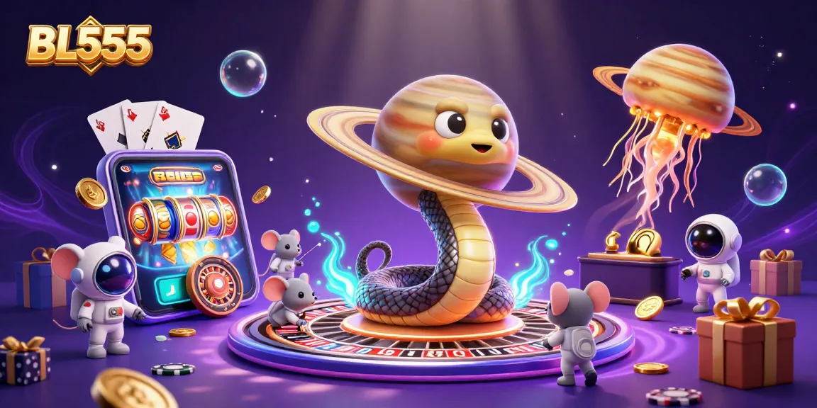 Watch BL555 players spin the roulette ring while winning prizes in this vibrant casino scene.