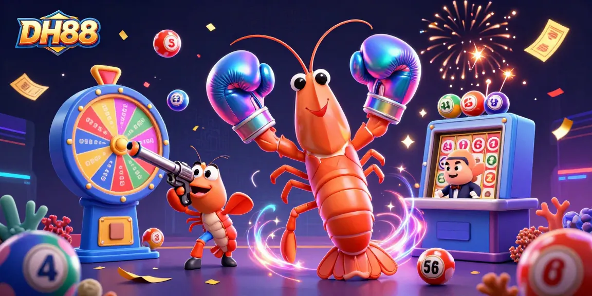 Engage with the vibrant world of DH88, where the ocean's hardest puncher meets colorful lottery excitement!