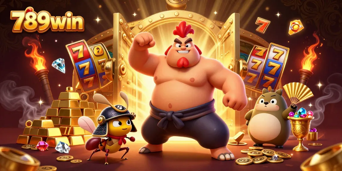 Experience the excitement of 789win with thrilling gaming elements and vibrant characters.