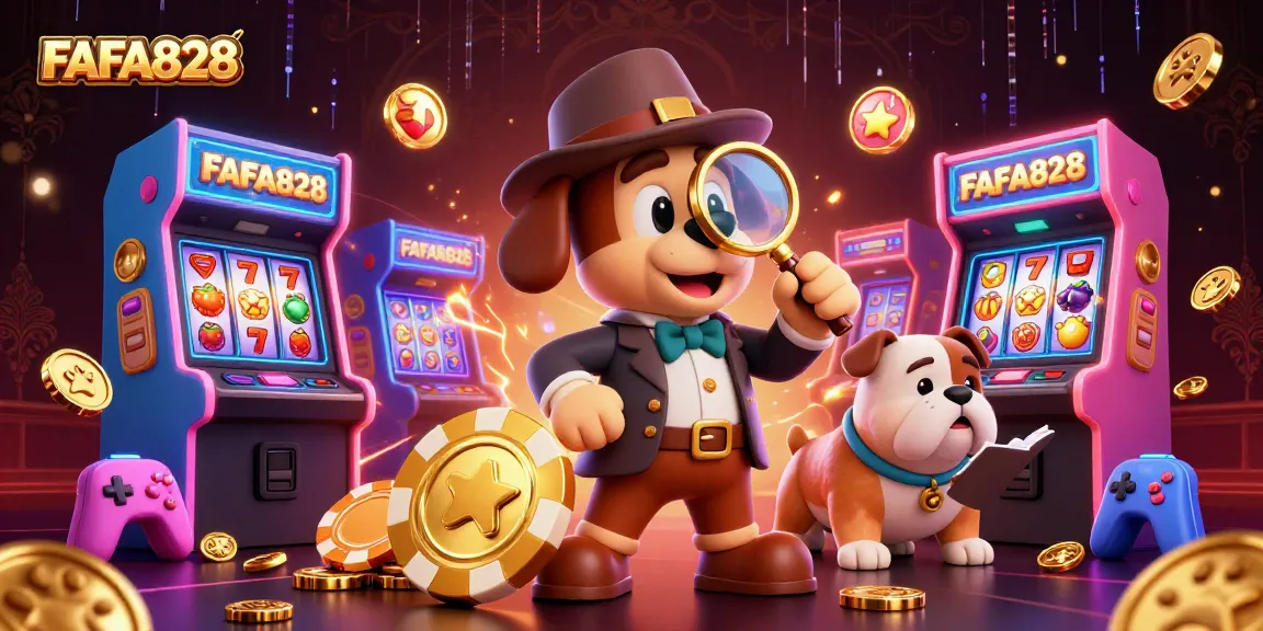 FAFA828 offers players a treasure hunting adventure with detecting clues in a colorful casino.