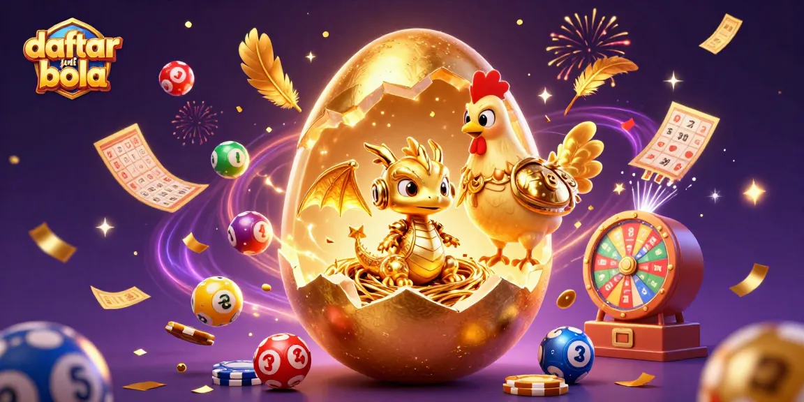 Experience the ultimate fun with daftar judi bola, featuring golden dragon and vibrant casino elements.