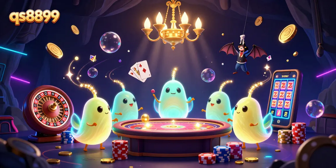 Experience thrilling gaming at qs8899 with vibrant casino scenes and lively characters.