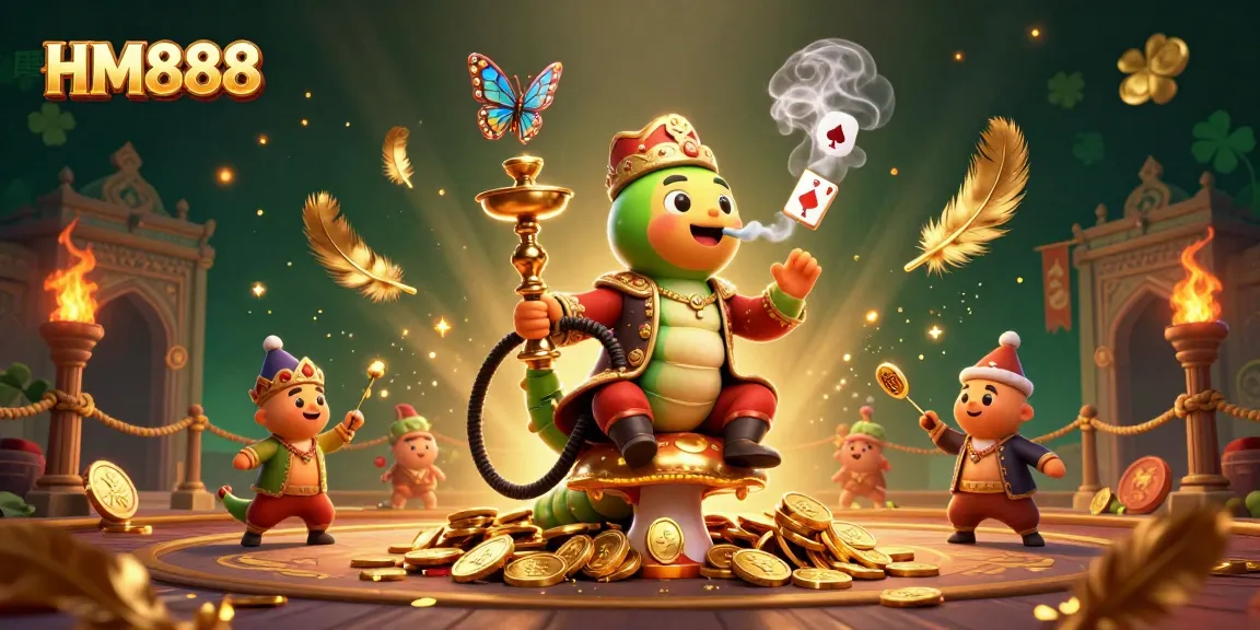 Experience thrilling gaming with HM888's 3D call to adventure in an elegant casino realm, combining excitement and strategy.