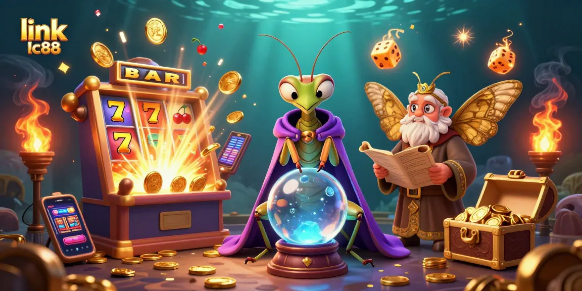 Engage with the thrilling link lc88 experience featuring vibrant casino elements and mystical scenes