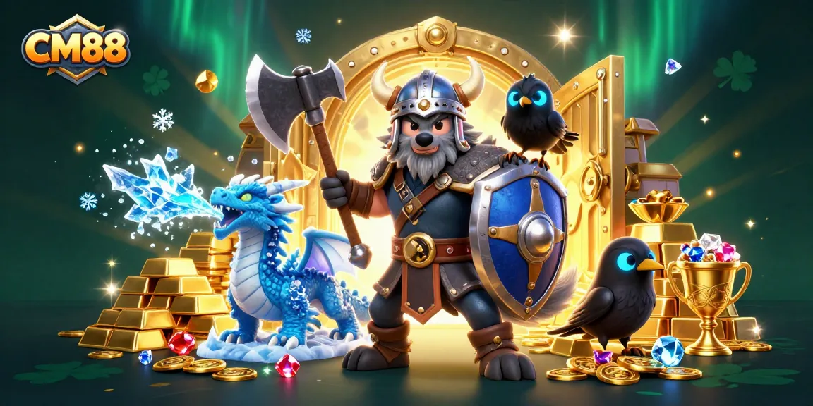 Experience thrilling chances at CM88 with a Viking wolf warrior and treasure galore.