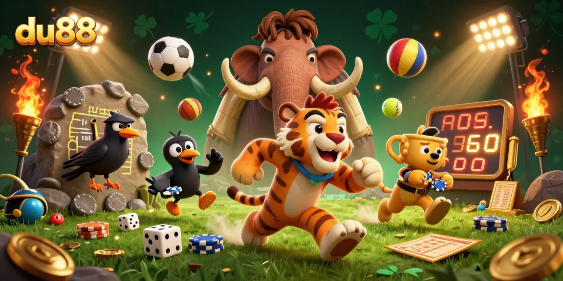 Experience thrilling gameplay at du88 with a dynamic prehistoric casino filled with fun gambling elements.
