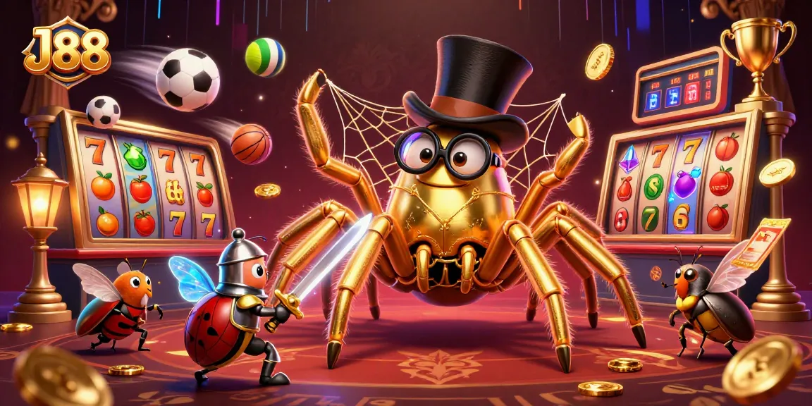 Engage in thrilling slots and sports betting at J88 with vivid characters and dynamic gameplay.