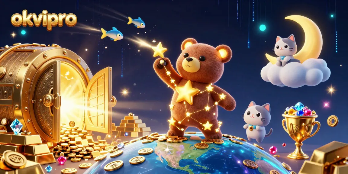 Engage in exciting gaming adventures at okvipro with gold coins and dynamic casino elements.