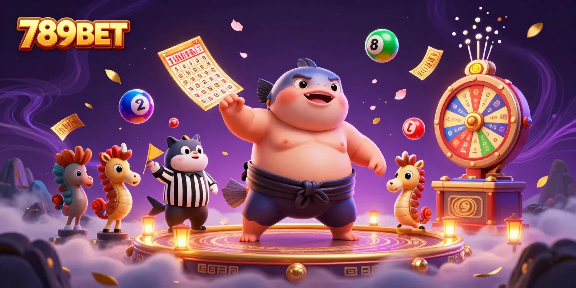 Engage with 789BET's underwater lottery as colorful elements and characters create dynamic excitement.