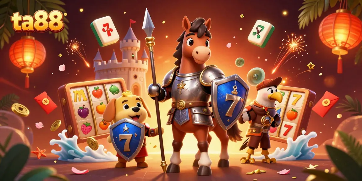 Engage with ta88's thrilling experience through dynamic slot games featuring medieval characters.