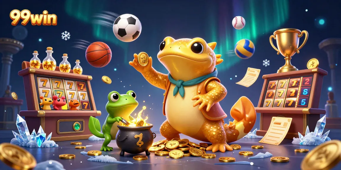 Betting enthusiasts experience the magic of 99win casino with golden salamander alchemist.