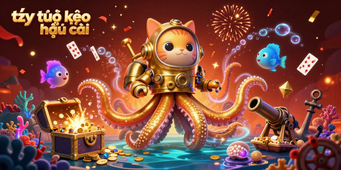 Experience thrilling underwater action with tỷ lệ kèo nhà cái as the kraken rises amidst splashing treasure!