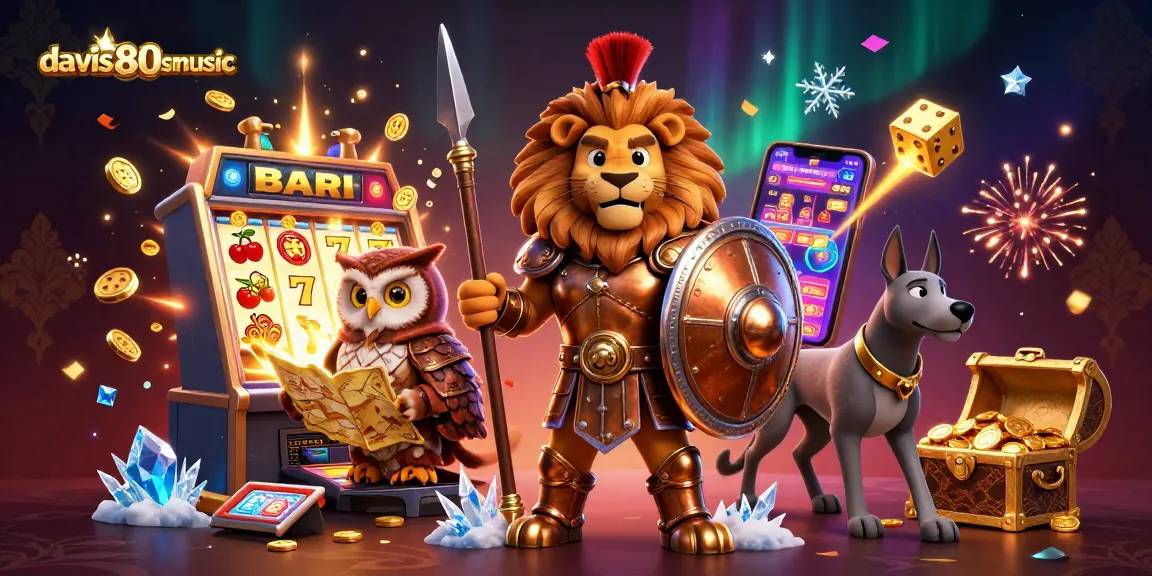 davis80smusic invites players to enjoy thrilling slots and casino adventures with vibrant graphics and jackpot excitement