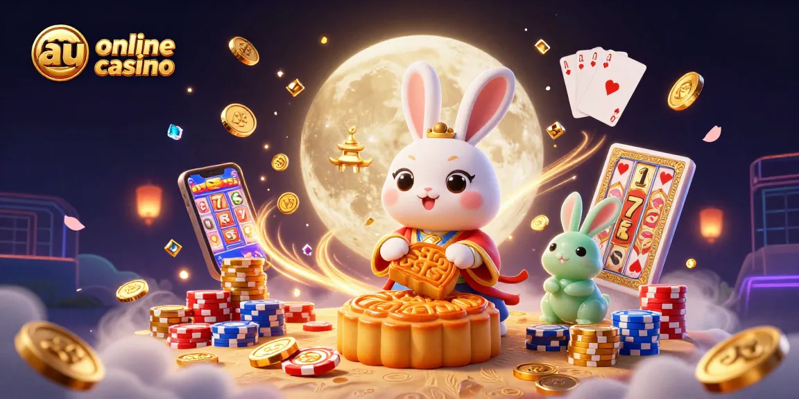 Experience the action at au online casino with vibrant moon rabbits and dynamic game elements