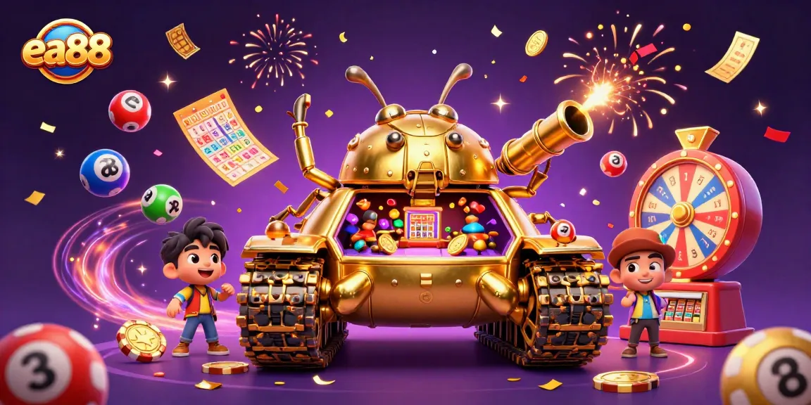 Engage with the exciting world of ea88 and experience dynamic casino action within a vibrant 3D scene.