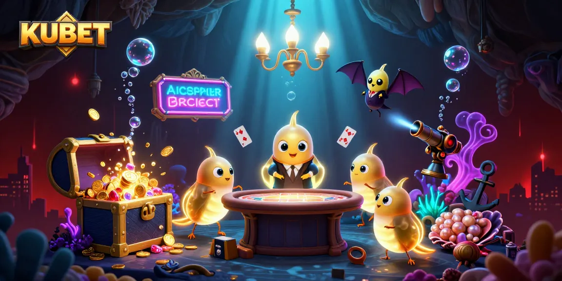 Light up your KUBET experience in a vibrant 3D casino adventure filled with treasures.