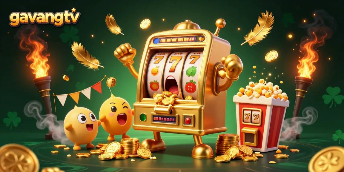 Experience the excitement at gavangtv with a jackpot-winning slot machine and cheering baby slots!